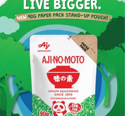 Greener Packaging, Greater Value: APC Introduces AJI-NO-MOTO® Umami Seasoning 90g Paper Pack in Stand-up Pouch