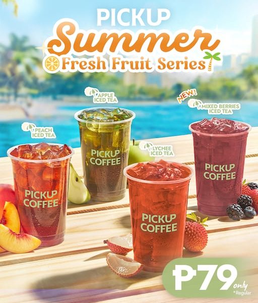 Freshen UP this summer with PICKUP COFFEE’s Fresh Fruit Series