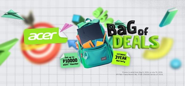 Back-to-School just got better with Acer’s “Bag of Deals” laptop upgrade promo