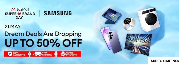 Samsung x Lazada’s Super Brand Day 2026: Seize Your Dream Deals Today