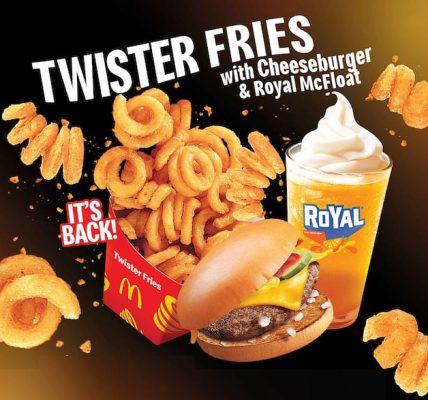 McDonald’s Philippines Delivers Good News With the Comeback of Twister Fries