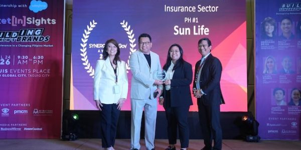 Sun Life Philippines named Most Recommended Brand in Insurance Sector at the 2026 Synergy-YouGov Awards
