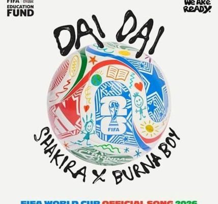 Shakira and Burna Boy release “Dai Dai” the FIFA World Cup 2026™ official song linked with the FIFA Global Citizen Education Fund
