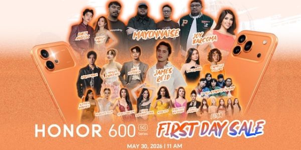 James Reid, RabGel to Lead the Excitement at HONOR 600 First Day Sale on May 30