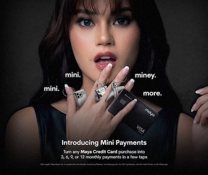 Mini. Mini. Miney. More: Turn Any Maya Credit Card Purchase into Mini Payments