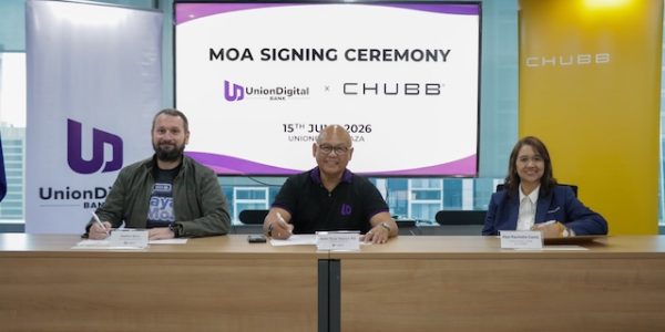 UnionDigital Bank and Chubb Philippines Partner to Bring Insurance Protection to More Filipinos