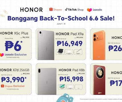 HONOR Makes Back-to-School Shopping ‘Bongga’ with Big 6.6 Deals and Student Productivity Bundles