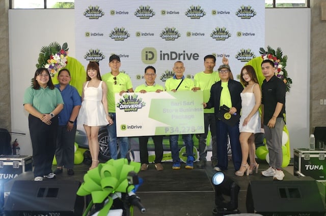 PHP 2M Worth in Incentives Awarded to inDrive’s Top-Performing Drivers