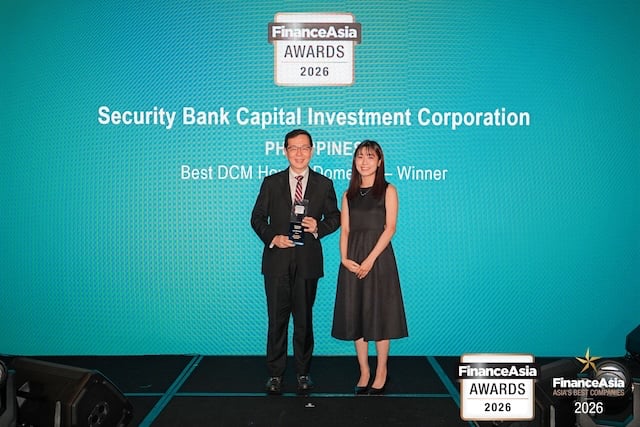 Security Bank Capital named FinanceAsia’s Best Domestic Debt Capital Markets House