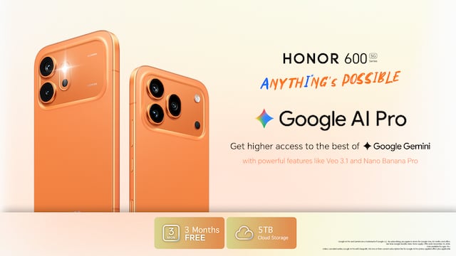 HONOR and Google Gemini Bring Next-Generation AI to More Filipinos with the New HONOR 600 Series 