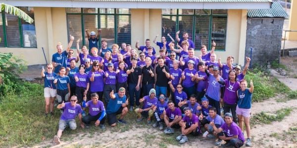 Home Credit employees rally to rebuild a school in typhoon-hit Catanduanes