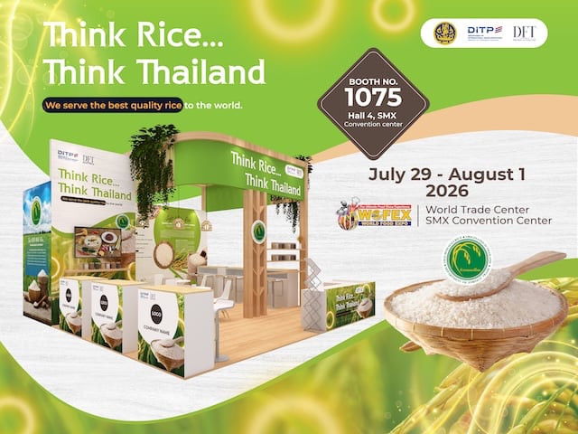 Thai Rice Pavilion at WOFEX 2026 Offers Trade Connections and Culinary Inspiration
