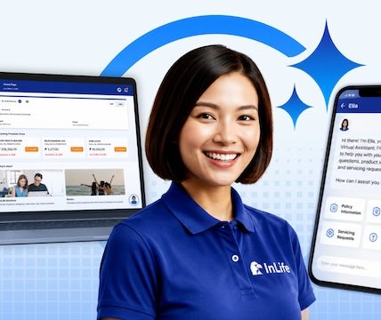 Ella in the website and InLife App: Your personal insurance assistant Is now just a chat away