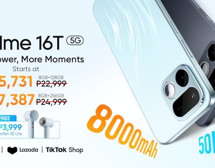 realme 16T 5G launches in the Philippines for as low ₱37/day via Home Credit