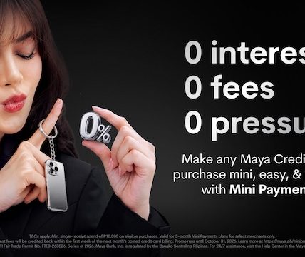 Big Home and Tech Upgrades are Now Within Reach with Maya Mini Payments at 0% Interest