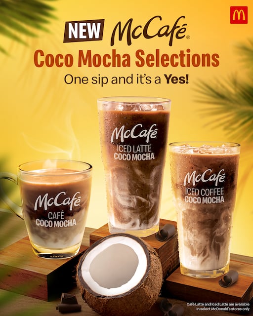 Say ‘Yes, McCafe!’ with McDonald’s new Coco Mocha coffee selections