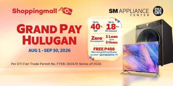 Upgrade Your Home for Less: Home Credit and SM Appliance Center Launch Grand Pay Hulugan Promo with 0% Down Payment and Three-Appliance Bundle Deals