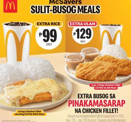 Filipinos have spoken: Pinakamasarap ang McDonald’s Chicken Fillet, according to a consumer study 