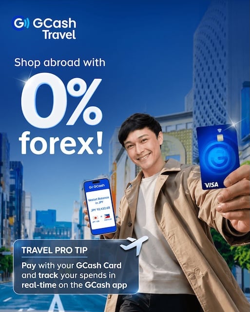 Your Passport, Your GCash Card, and You're Ready to Go!