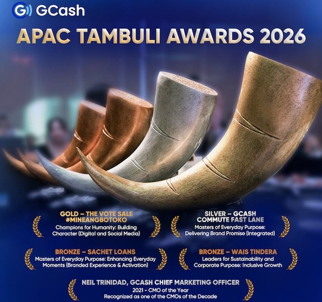 GCash wins big at 2026 APAC Tambuli Awards with four purpose-driven campaign victories