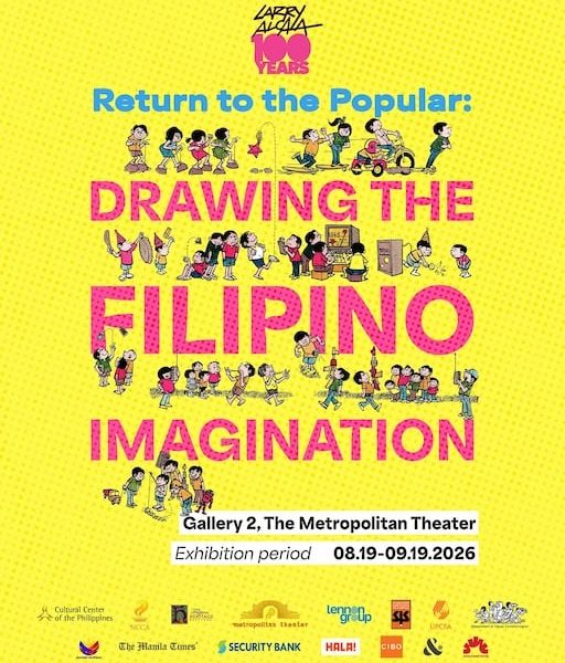 Celebrating National Artist Larry Alcala’s 100th birth anniversary with free exhibit and cartooning workshops CCP