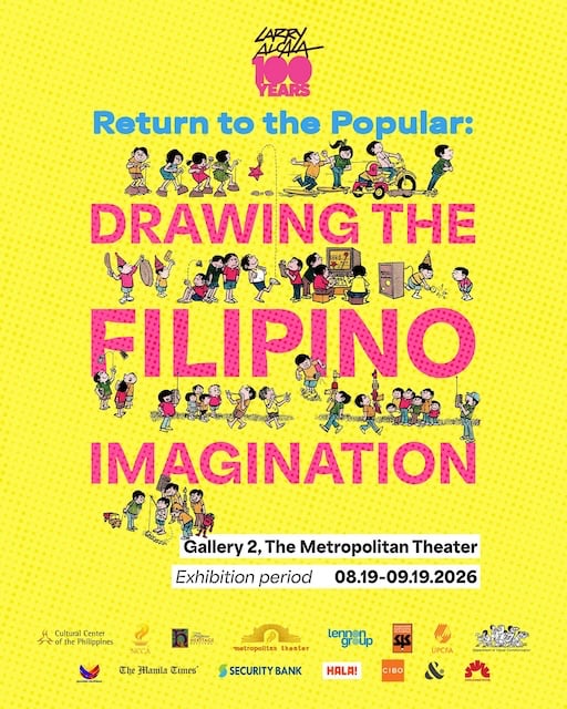 Celebrating National Artist Larry Alcala’s 100th birth anniversary with free exhibit and cartooning workshops CCP