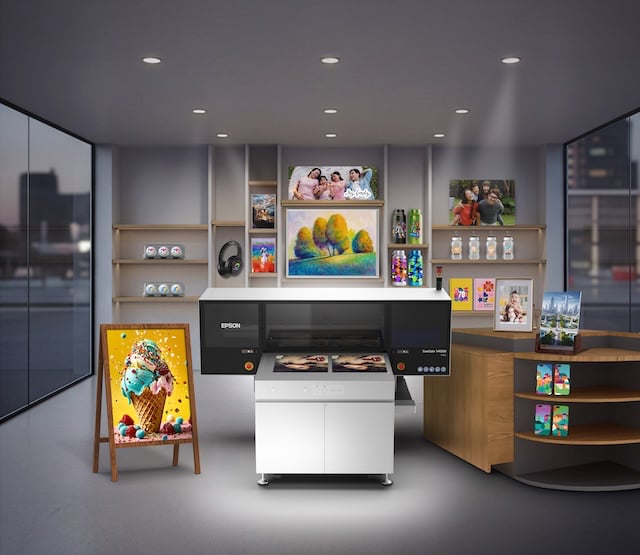 Epson launches SureColor V4000, bringing compact A1+ UV flatbed printing to growing businesses