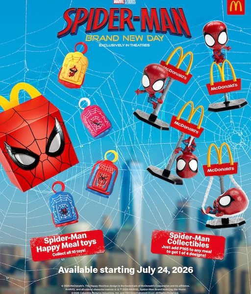 McDonald’s Philippines Swings Into Action With Exciting Spider-Man: Brand New Day Experience and Collectibles