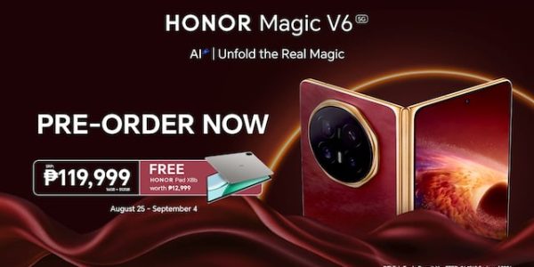 HONOR Magic V6 Now Up for Pre-Order at Php 119,999 with FREE HONOR Pad X8b worth Php 12,999