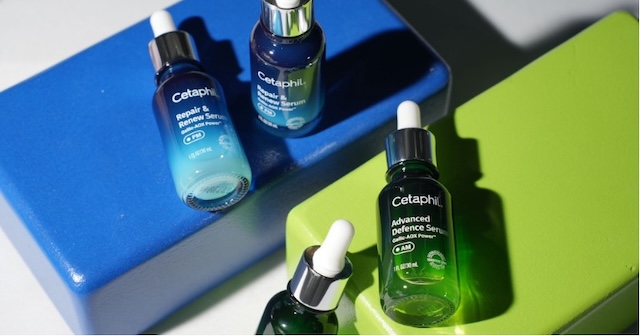 The NEW Cetaphil Advance Defense Serum and Cetaphil Repair & Renew Serum