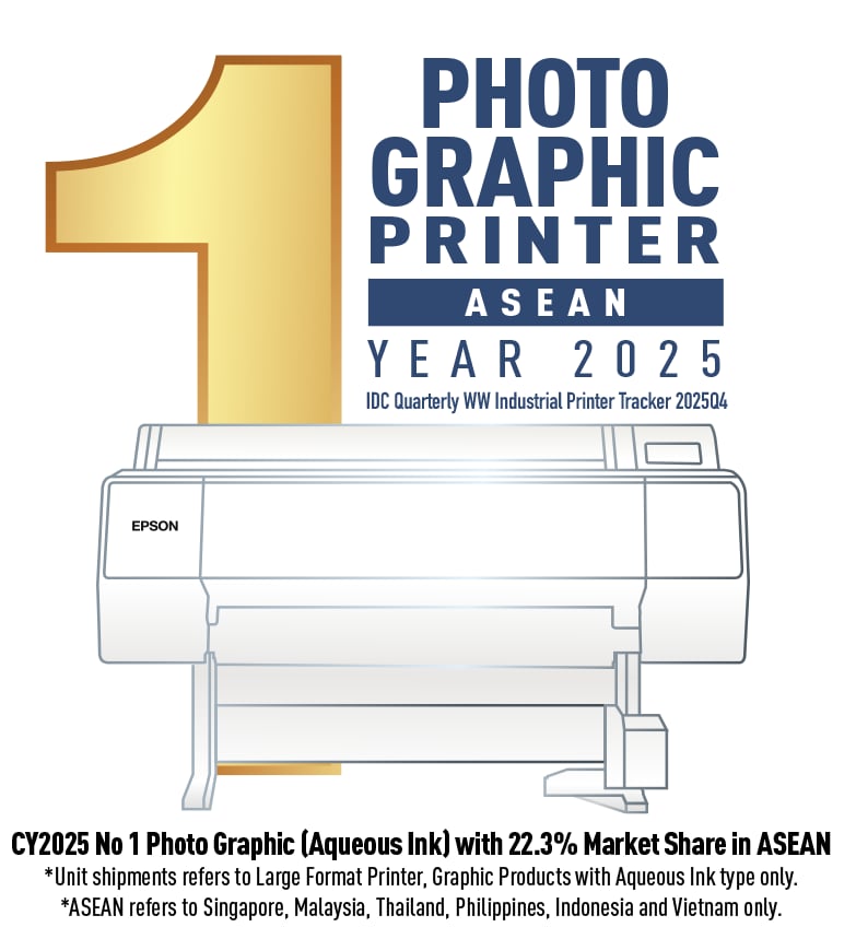 Epson recognized by IDC as the leading printer brand within ASEAN