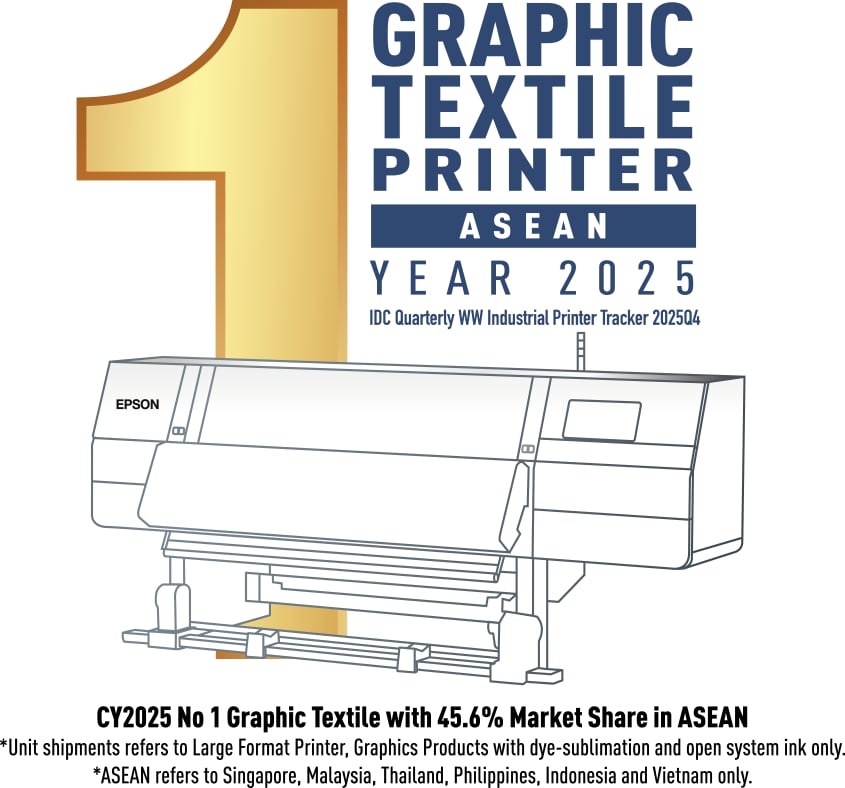 Epson recognized by IDC as the leading printer brand within ASEAN