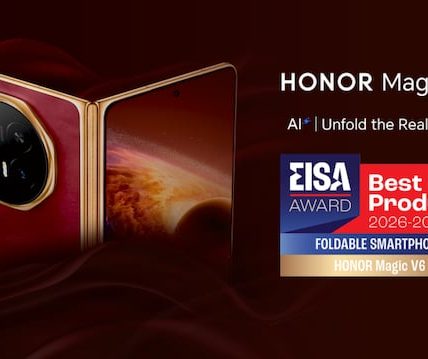HONOR Magic V6 Named EISA Foldable Smartphone 2026-2027 as HONOR Ranks Among Global Top 4