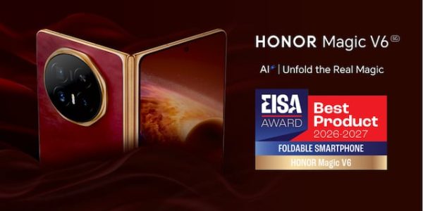 HONOR Magic V6 Named EISA Foldable Smartphone 2026-2027 as HONOR Ranks Among Global Top 4