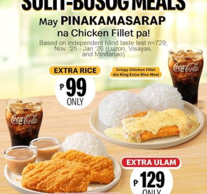 Two decades on, McDonald’s best-tasting Crispy Chicken Fillet gives more fill and more value with Sulit Busog Meals