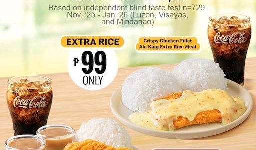 Two decades on, McDonald’s best-tasting Crispy Chicken Fillet gives more fill and more value with Sulit Busog Meals