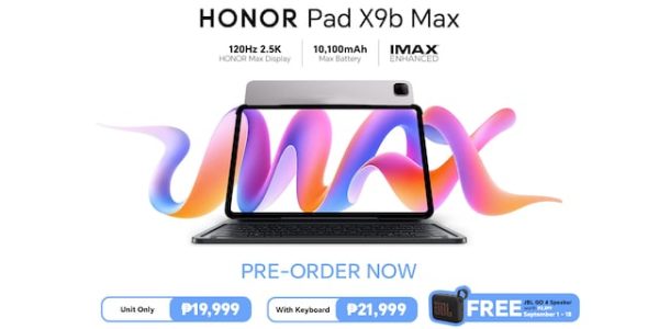 HONOR Pad X9b Max Officially Launches in the Philippines for as Low as PHP 19,999