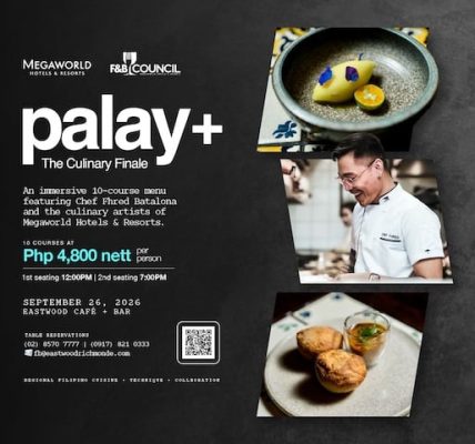 LaMeza: Salo-Salo Opens Megaworld Global Hotels & Resorts’ Kitchens to Global Filipino ChefsChef Fhred Batalona, MGHR Chefs serve Palay+ at Eastwood Richmonde Hotel