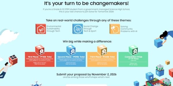 Final Call, Changemakers: Join Samsung Solve for Tomorrow 2026 Before November 2