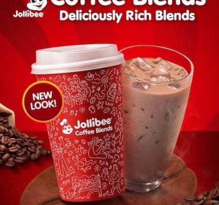 Jollibee gives its coffee cups a fresh new look