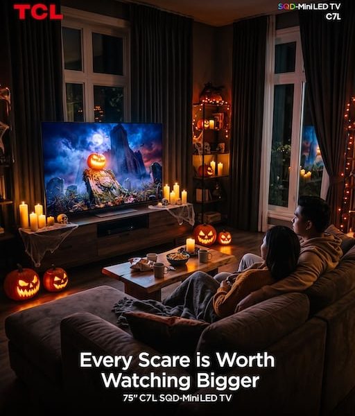 Big Screens, Bigger Scares: Celebrate Halloween with TCL