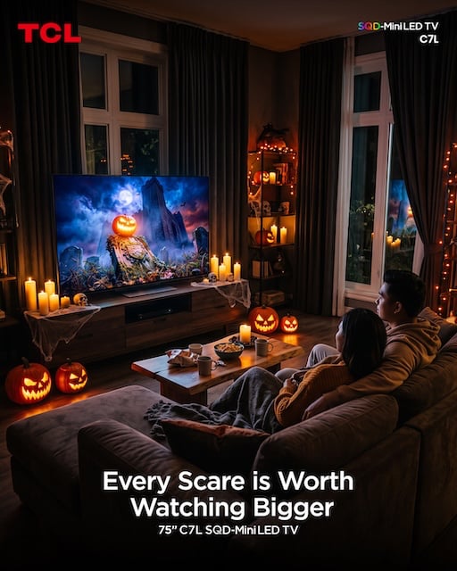 Big Screens, Bigger Scares: Celebrate Halloween with TCL