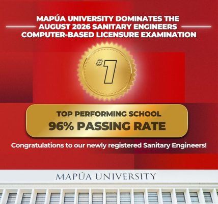 Mapúa’s Sanitary Engineering board topnotchers rally for PH sustainability amid climate, environmental crises