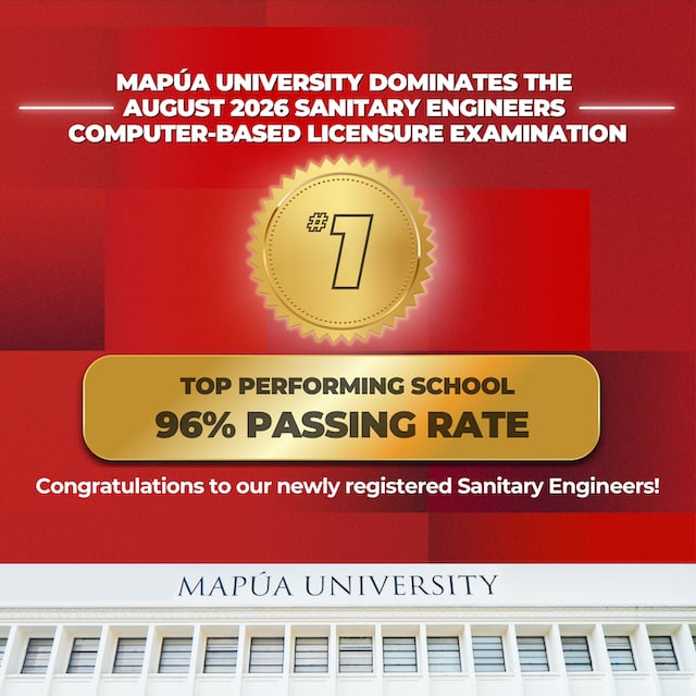 Mapúa’s Sanitary Engineering board topnotchers rally for PH sustainability amid climate, environmental crises
