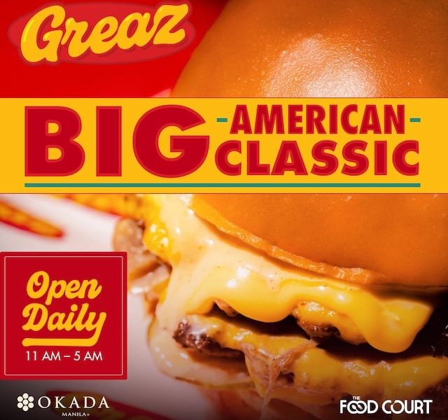 Okada Manila Expands Its Dining Lineup with American Comfort Food at Greaz