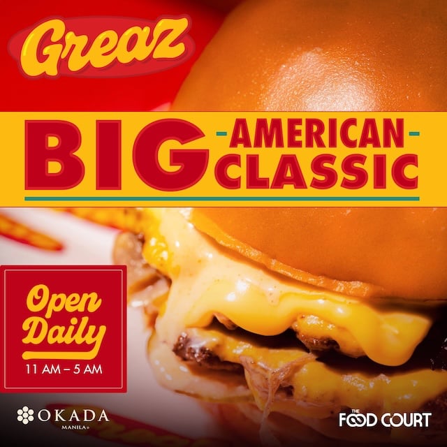 Okada Manila Expands Its Dining Lineup with American Comfort Food at Greaz