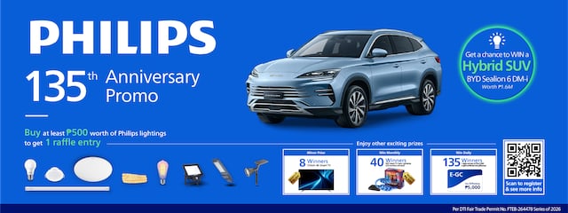 Philips Celebrates 135 Years of Lighting Excellence with a Chance to Win a ₱1.6 Million Hybrid SUV