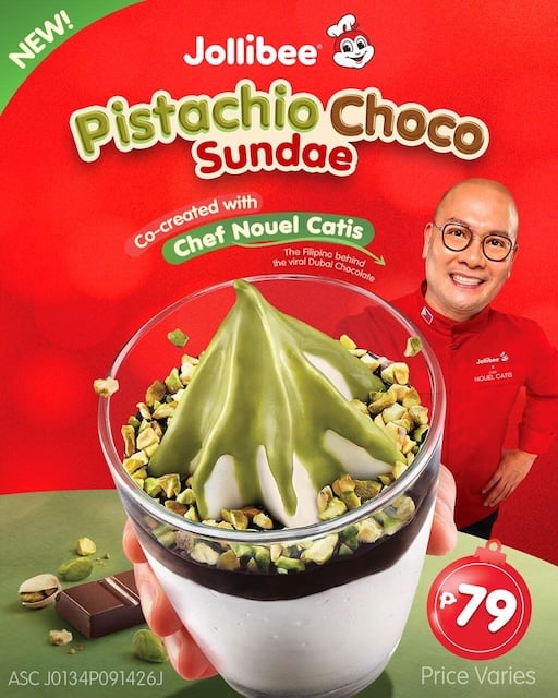 Filipino chef behind Dubai chocolate phenomenon teams up with Jollibee for Christmas