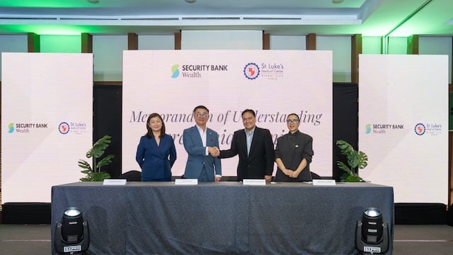Security Bank Wealth and St. Luke's launch concierge healthcare for clients