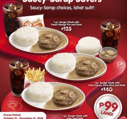 Jollibee introduces Burger Steak meal bundles starting at ₱99